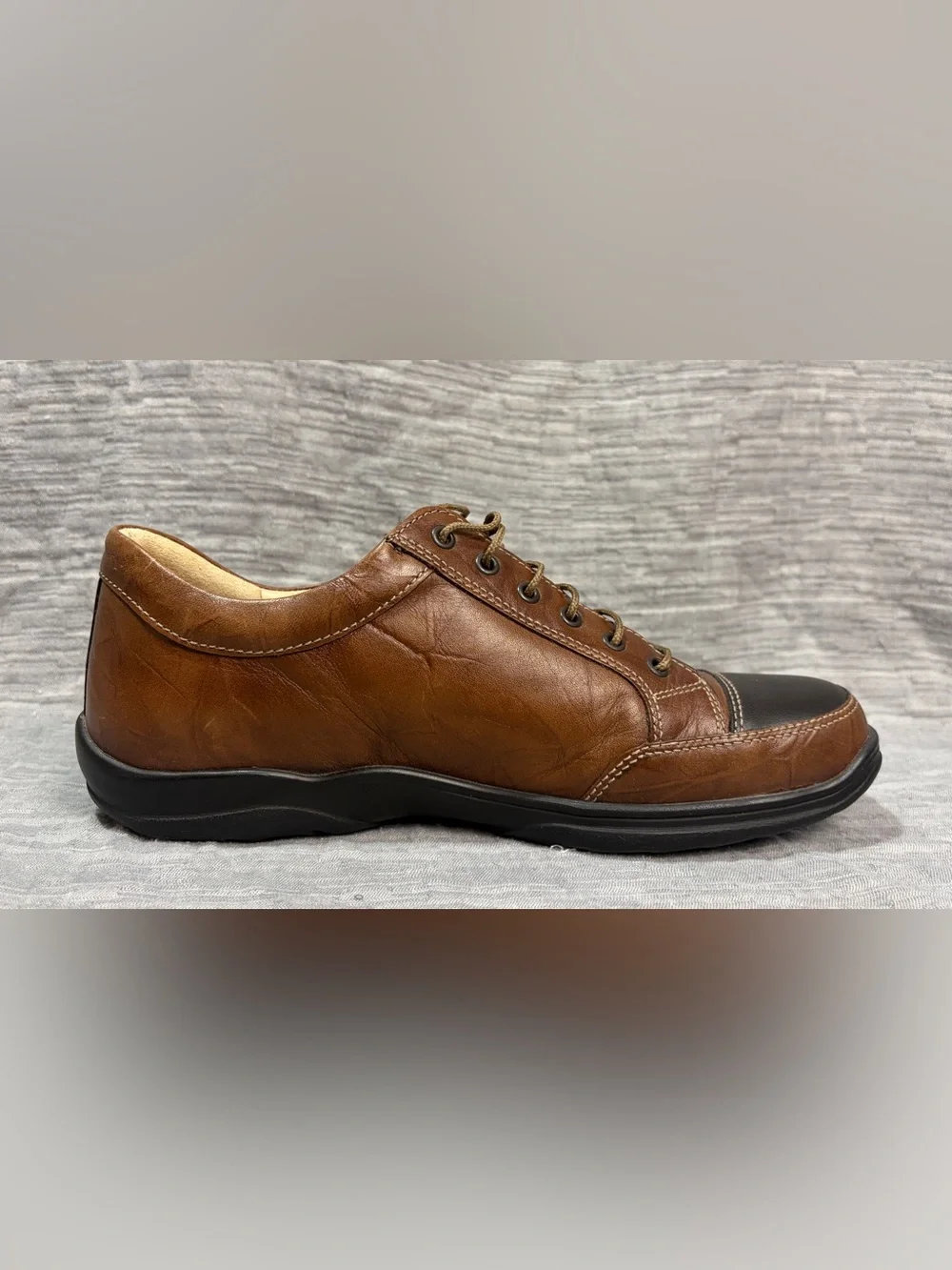 Finn Comfort Alamo Cigar Palmer men’s leather  shoe